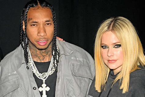Avril Lavigne Dating Tyga Just Days After Splitting From Ex Fiancé Mod Sun