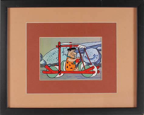 Fred Flintstone Production Cel From The Flintstones Rr Auction