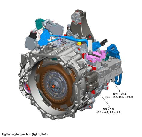 Hyundai Sonata Clutch Actuator Assembly Components And Components
