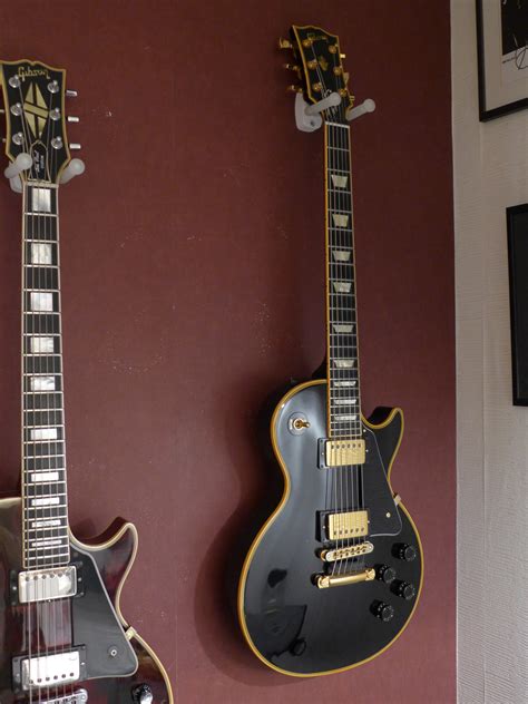 Photo Gibson Les Paul Classic Custom Ebony Gibson Les Paul Classic