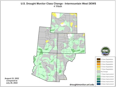 Drought Update For The Intermountain West August 29 2022