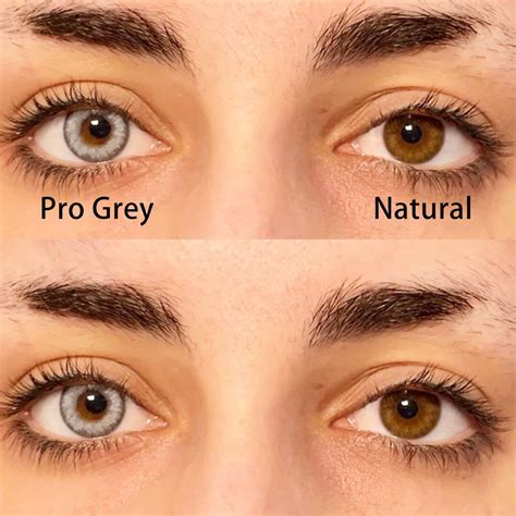 Vcee Pro Grey Colored Contact Lenses | Contact lenses colored, Colored contacts, Color lenses