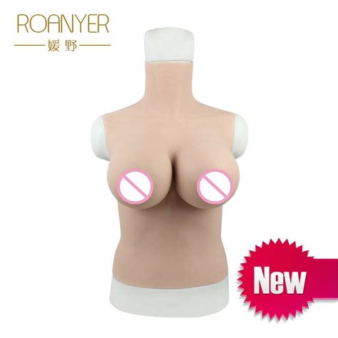 Roanyer Transgender Crossdresser Artificial Silicone Fake Breast Forms