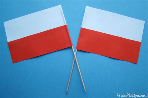 Flaga Polski Rysunek