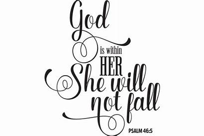 Svg God Within She Fall Quotes Bible