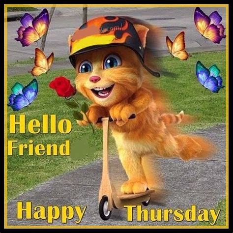Hello Friend Happy Thursday Pictures Photos And Images For Facebook