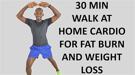 30 Minute Walk At Home Cardio For Weight Loss And Fat Burn🔥310 Calories