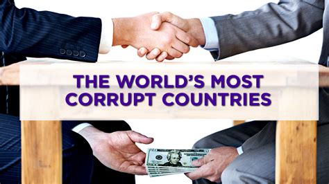 Here Are The Most Corrupt Countries In The World Video