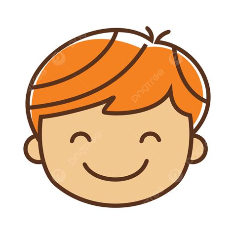Friendly Smiling Boy Cartoon Expression Smiling Boy Smile Png And