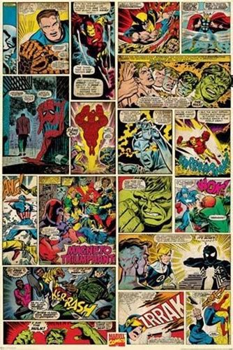 Marvel Vintage Poster