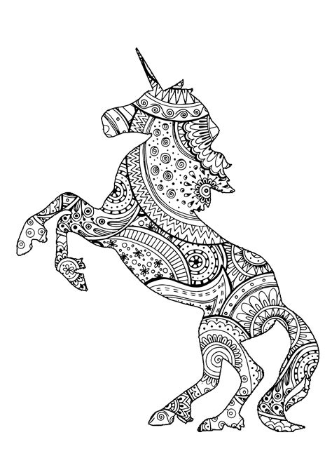 Coloring Unicorn Girl In Coloring Pages Adult Coloring Pages My Xxx