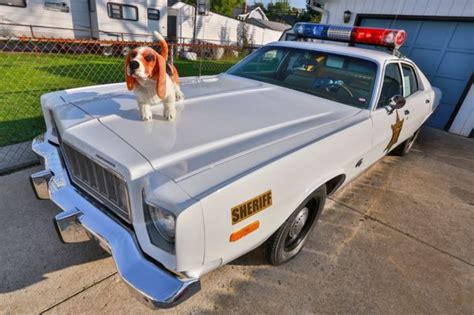 1975 Plymouth Fury Dukes Of Hazzard Police Sheriff Rosco Show Car