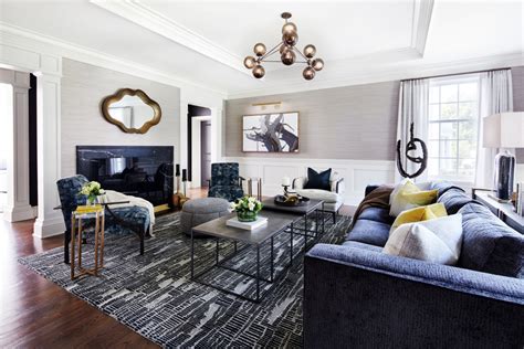 Sumptuous In The Suburbs Transitional Living Room New York By