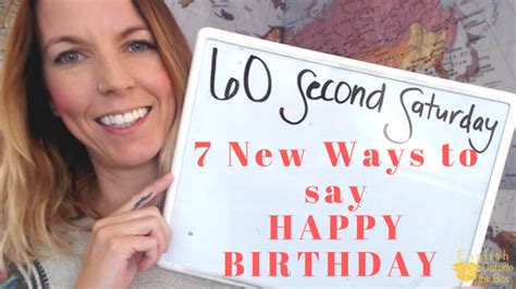 7 New Ways To Say HAPPY BIRTHDAY In English English Outside The Box