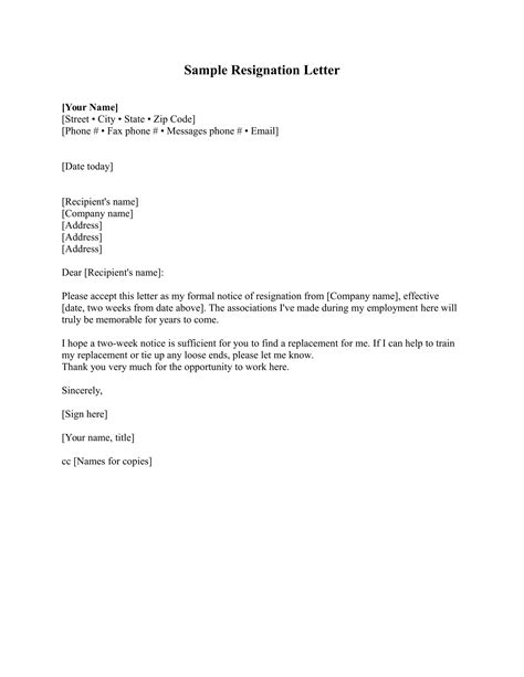 How to write a resignation letter (format). 12+ Employee Resignation Letter Examples - PDF, Word | Examples