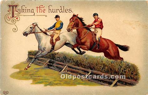 Horse Racing Postcards Racehorse Trotter Post Cards Old Vintage Page 6