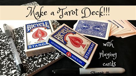 Maybe you would like to learn more about one of these? DIY Tarot Deck | How to Make Your Own Using Two Decks of ...