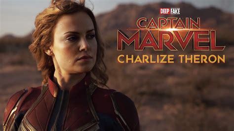 what about brie larson charlize theron plays captain marvel in movie edit the mother of all nerds