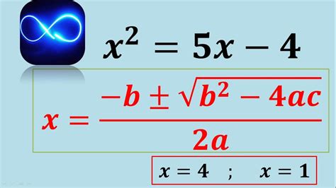 Ecuación De Segundo Grado Mediante Fórmula General Ejercicio 1 Youtube
