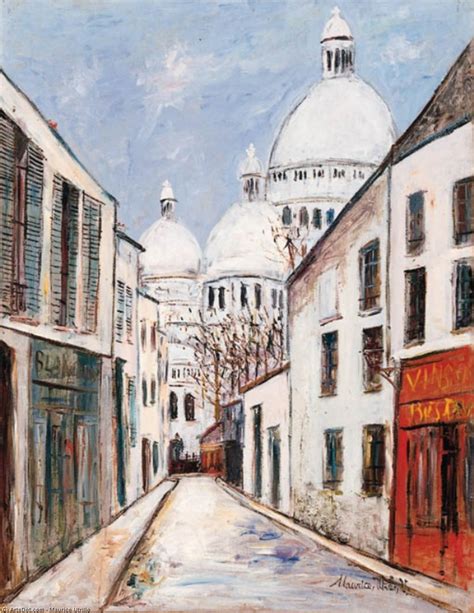 Le Sacre Coeur Montmartre Di Maurice Utrillo 1883 1955 France