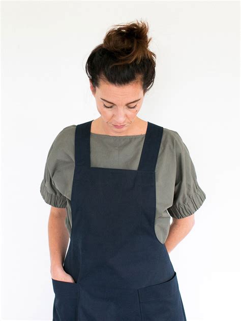 The Assembly Line Apron Dress Bolt Fabric Boutique