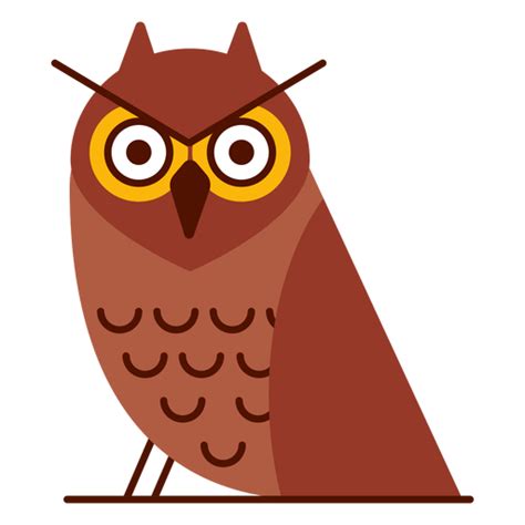 Angry Owl Illustration Transparent Png And Svg Vector File