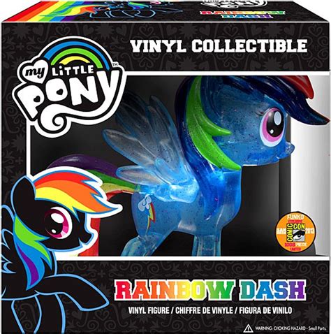 Funko My Little Pony Vinyl Collectibles Glam Rainbow Dash Exclusive