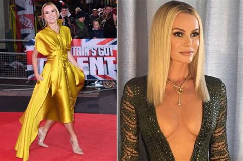 Amanda Holden To Ditch Her Boob Baring Bgt Dresses After Parting Ways With Stylist Irish
