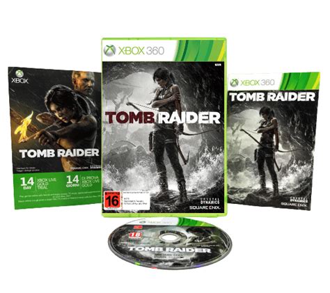 Tomb Raider Xbox 360 Mint Complete Appleby Games