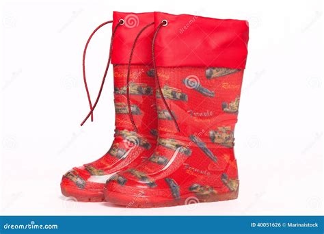 Colorful Rain Boots Stock Photo Image Of Drop Beautiful 40051626