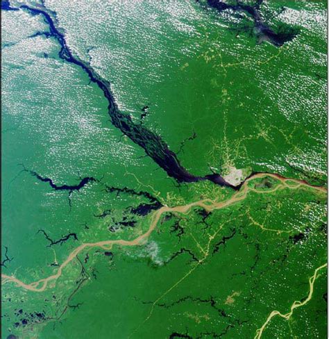 My Science Class Satellite Images Of The Amazon River