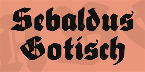 Download Sebaldus Gotisch Font