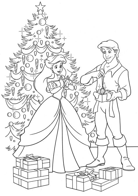 Free Christmas Coloring Pages Disney At Free