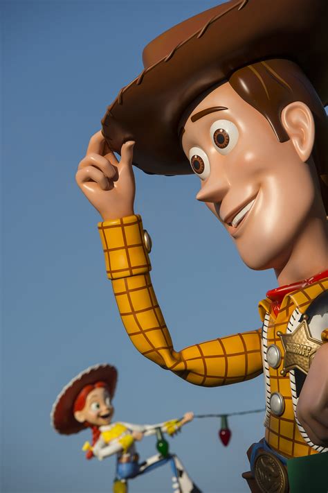 First Look Woody Figure Arrives In Toy Story Land At Disneys