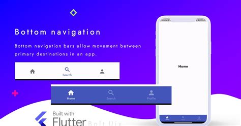 Flutter Material Bottom Navigation Persistent Labels Or Selected Label