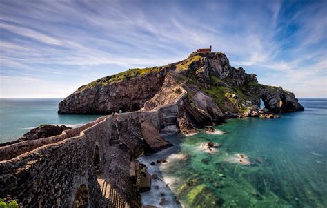 Gaztelugatxe Wallpapers Wallpaper Cave