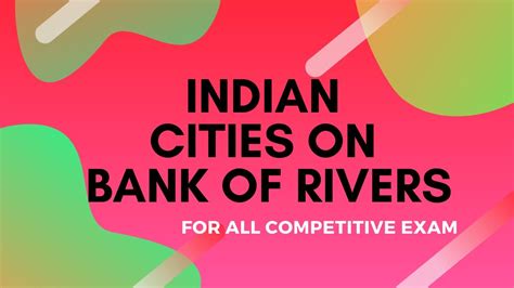 Riverside Cities In India Riverside Indian Cities City Near River In