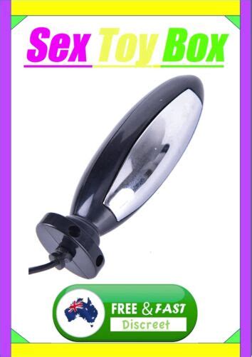 E Stim Butt Plug Electro E Stimulation Stim Shock Anal Sex Toy Anus Pulsating Ebay