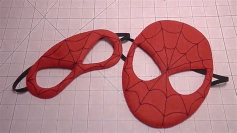 Moldes Para Hacer Máscara Y Antifaz Con Estilo De Spiderman Disfraz