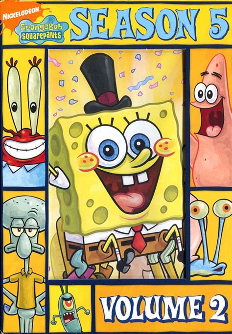 Spongebob Squarepants Season 5 Volume 2 2 Dvd 2008 Nickelodeon