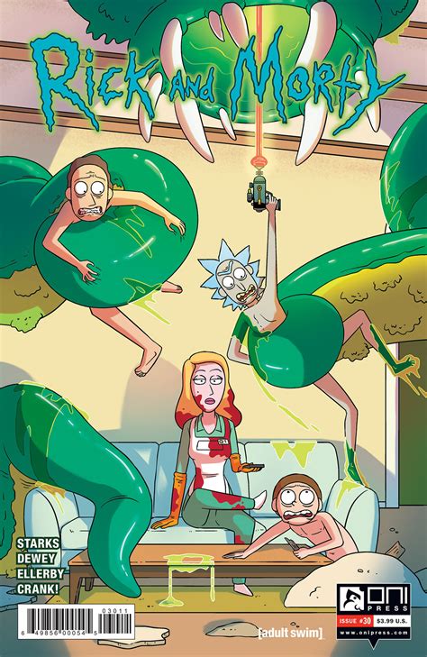 Comics Review Rick And Morty 30 Bubbleblabber