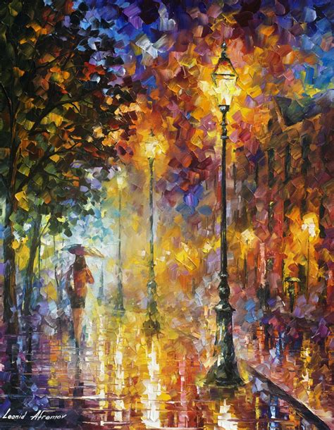 Dream On Palette Knife Oil Painting On Canvas By Leonid