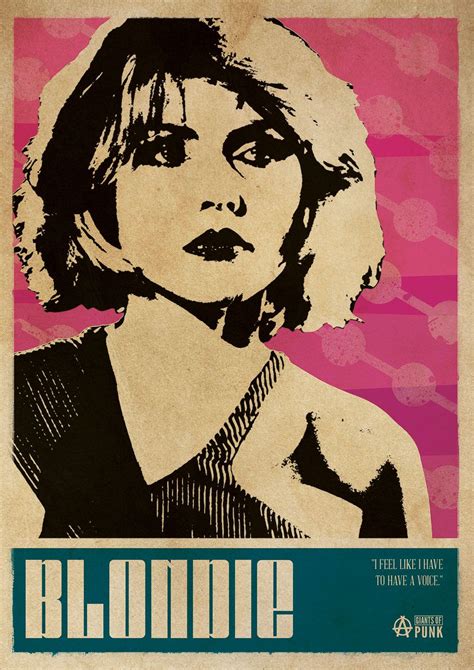 Debbie Harry Blondie Punk Poster Magik City Cool T Shirts And
