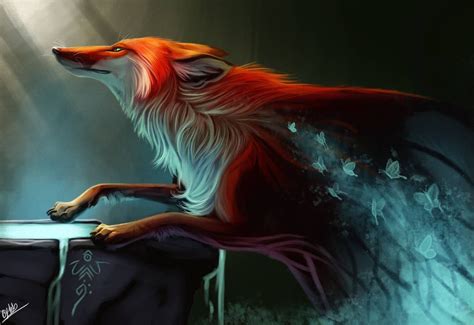 Fox Spirit By Tehchan On Deviantart Fox