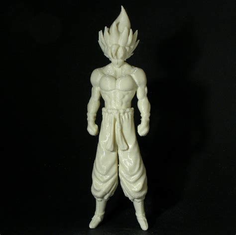 Budokai tenkaichi 3 delivers an extreme 3d fighting experience, improving upon last year's game with o. 3D Printed Super Saiyan Goku - Dragon Ball Z by Gnarly 3D Kustoms | Pinshape