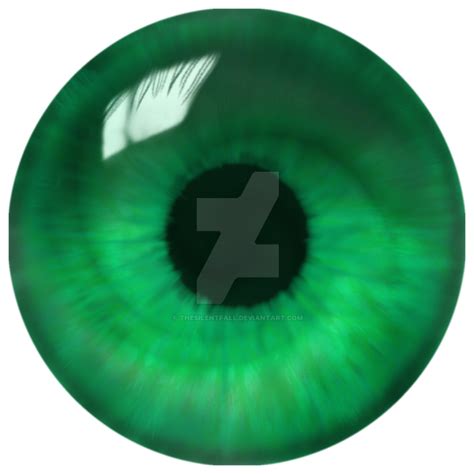 Blue Green Swirl Eye Finished By Thesilentfall On Deviantart