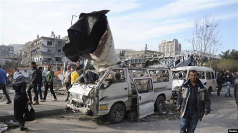 Death Toll Rises In Damascus Blasts