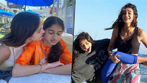 Meet Ananya Pandays Cute Lil Sister Rysa Panday Actress Shares Some Goofy Photos