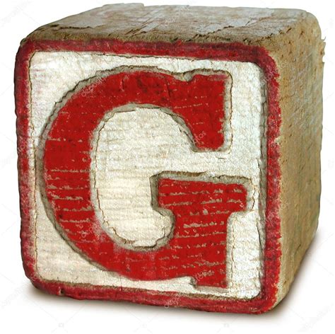 Photograph Of Red Wooden Block Letter G Stock Photo By ©ronjoe 29369691