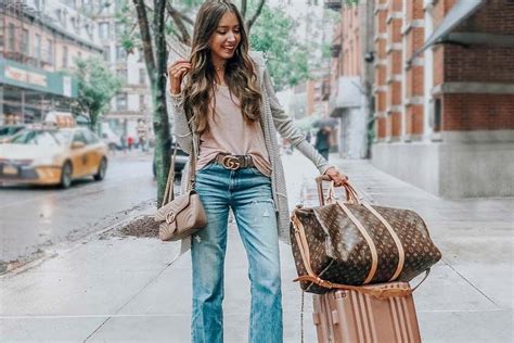 30 fall travel outfit ideas from girls who are always on the go fall travel outfit fall